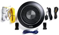 In PhaseUSW10 300W Underseat Subwoofer With Wiring Kit And Bass Remote -Auto Parts Store 448998c