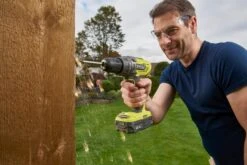 RYOBI 18V ONE+ Combi Drill Starter Kit (2x1.5Ah) -Auto Parts Store 450390d