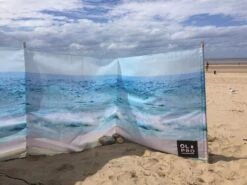 Beach Front 5 Pole Windbreak -Auto Parts Store 450919b