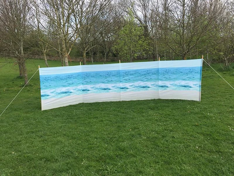 Beach Front 4 Pole Compact Windbreak 4 Beach Front 4 Pole Compact Windbreak - Image 2