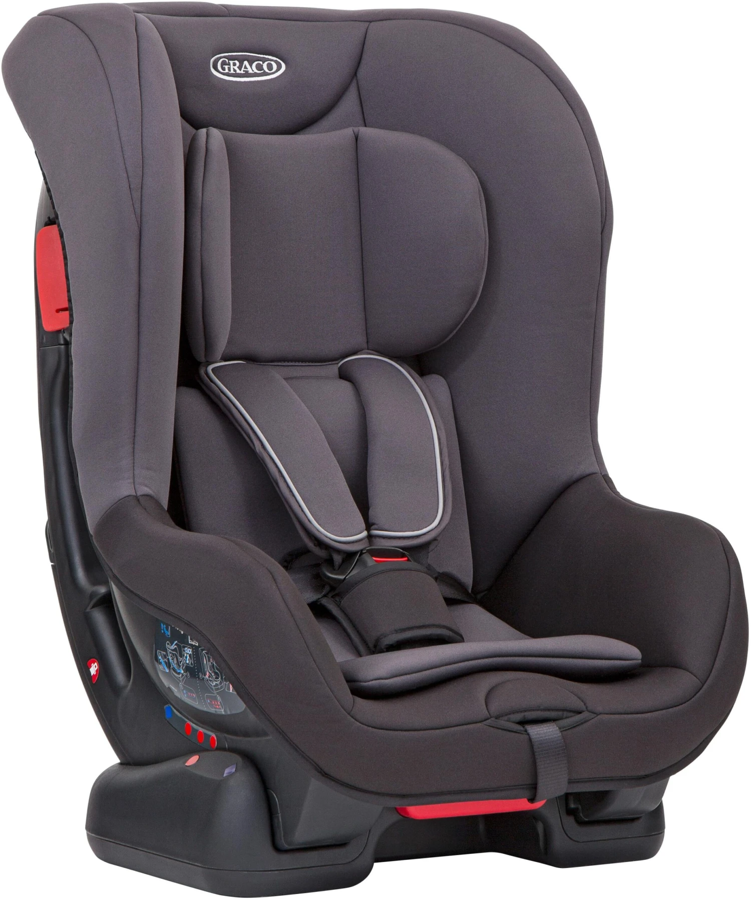 Graco Extend Group 0+/1 Car Seat- Black/Grey 3 Graco Extend Group 0+/1 Car Seat- Black/Grey