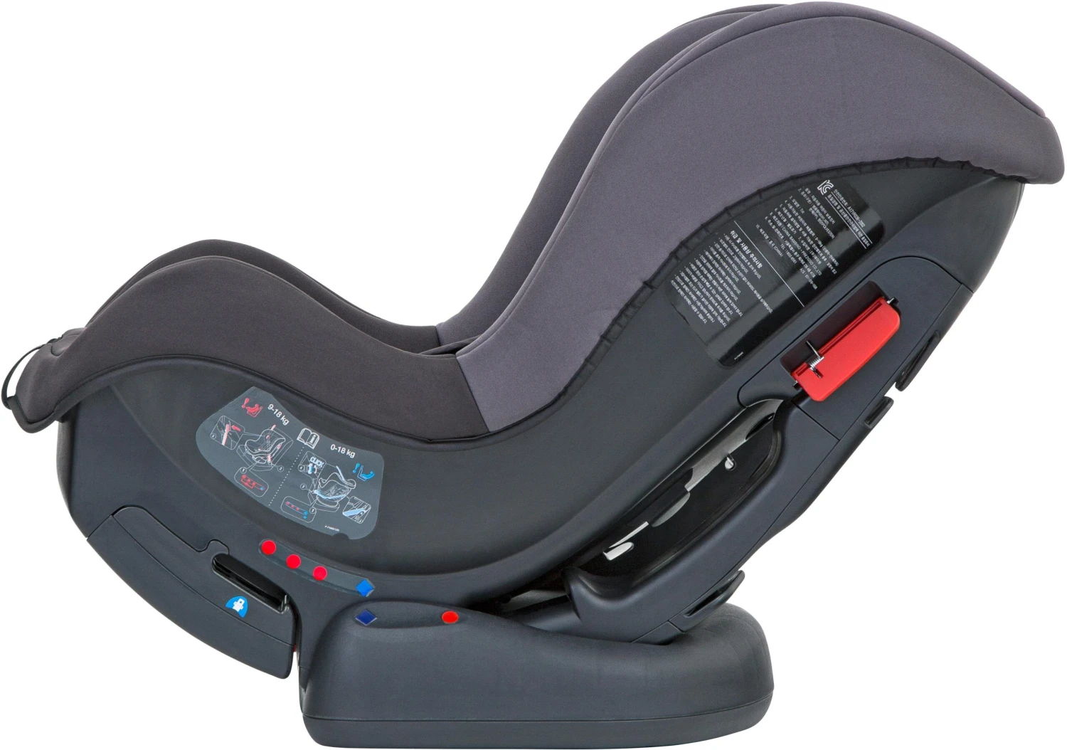 Graco Extend Group 0+/1 Car Seat- Black/Grey 5 Graco Extend Group 0+/1 Car Seat- Black/Grey - Image 3