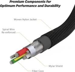 Scosche StrikeLine Premium USB-C To Lightning Cable 1.2m -Auto Parts Store 460366c