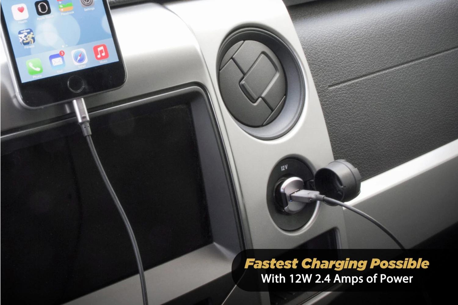 Scosche USB Car Charger 12w Single-port 5 Scosche USB Car Charger 12w Single-port - Image 3