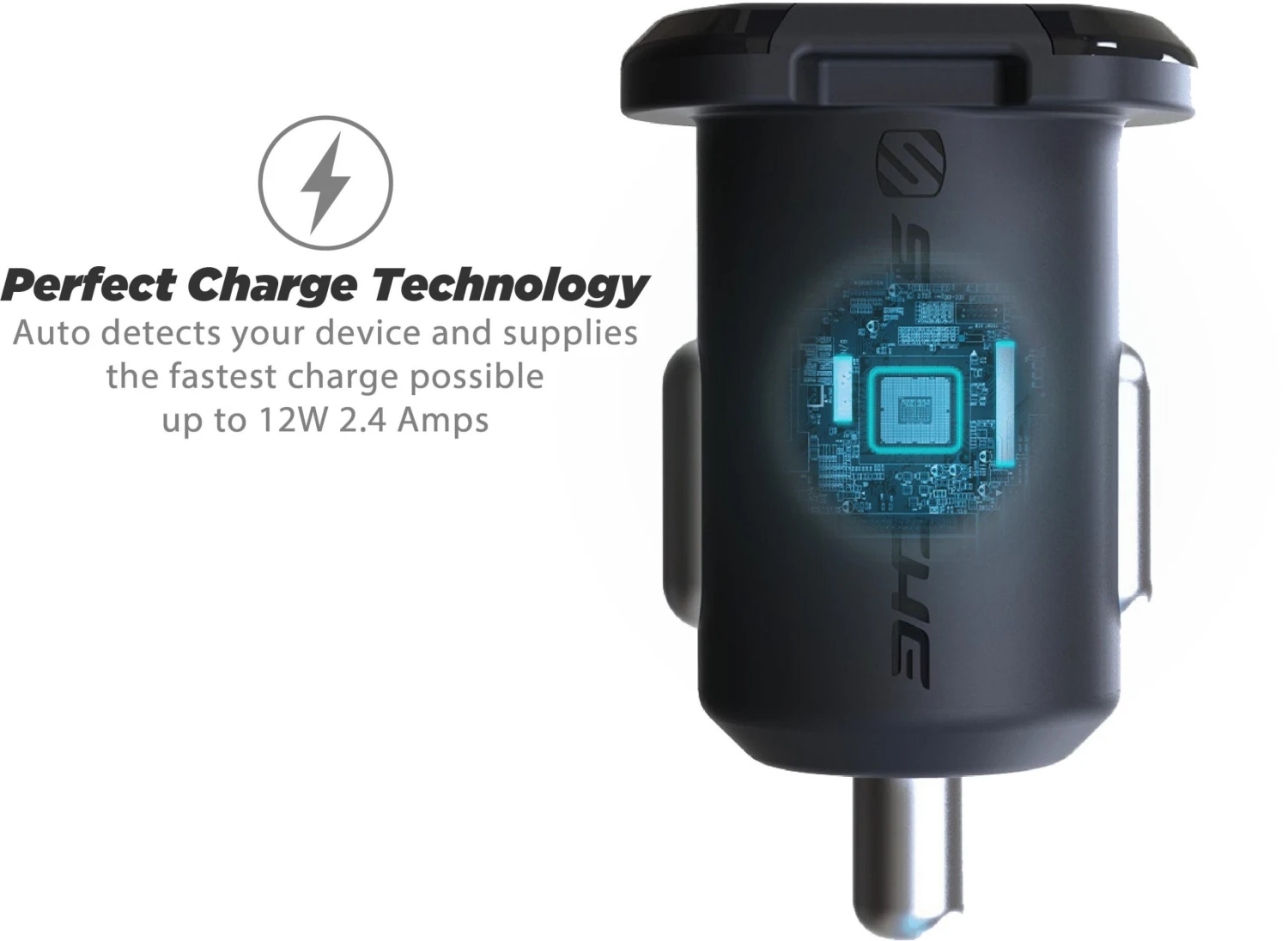 Scosche USB Car Charger 12w Single-port 6 Scosche USB Car Charger 12w Single-port - Image 4