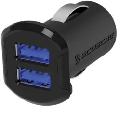 Scosche ReVolt Dual Port 12-Watt USB Car Charger