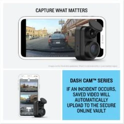 Garmin Dash Cam Mini 2 With 16GB Micro SD Card -Auto Parts Store 464206f