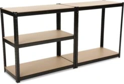 Halfords Boltless Shelving Unit 265kg -Auto Parts Store 493094b