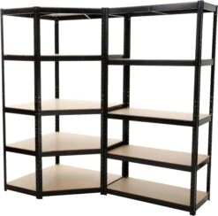 Halfords Boltless Shelving Unit 265kg -Auto Parts Store 493094c