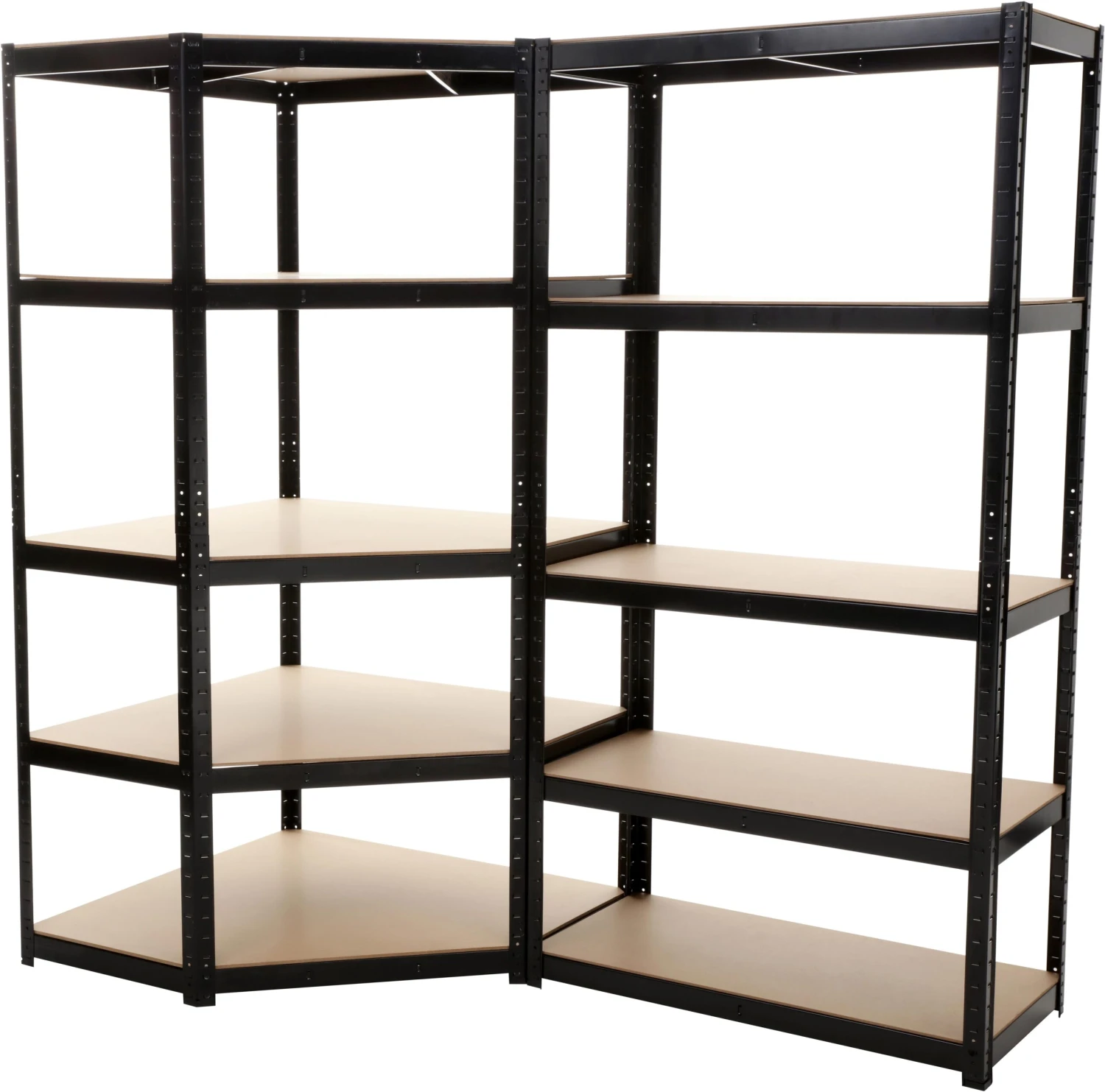 Halfords Boltless Corner Shelving Unit 4 Halfords Boltless Corner Shelving Unit - Image 2