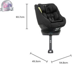 Graco Turn2Me Isofix 360° Rotating Car Seat, Group 0+/1 -Auto Parts Store 493222f