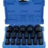 Laser Impact Socket Set 1/2"D 18pc -Auto Parts Store 494830