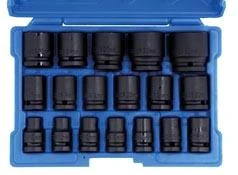 Laser Impact Socket Set 1/2"D 18pc 5 Laser Impact Socket Set 1/2"D 18pc - Image 3
