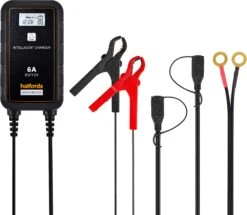 Halfords Smart Battery Charger 6A 17 Halfords Smart Battery Charger 6A -Auto Parts Store 496238b