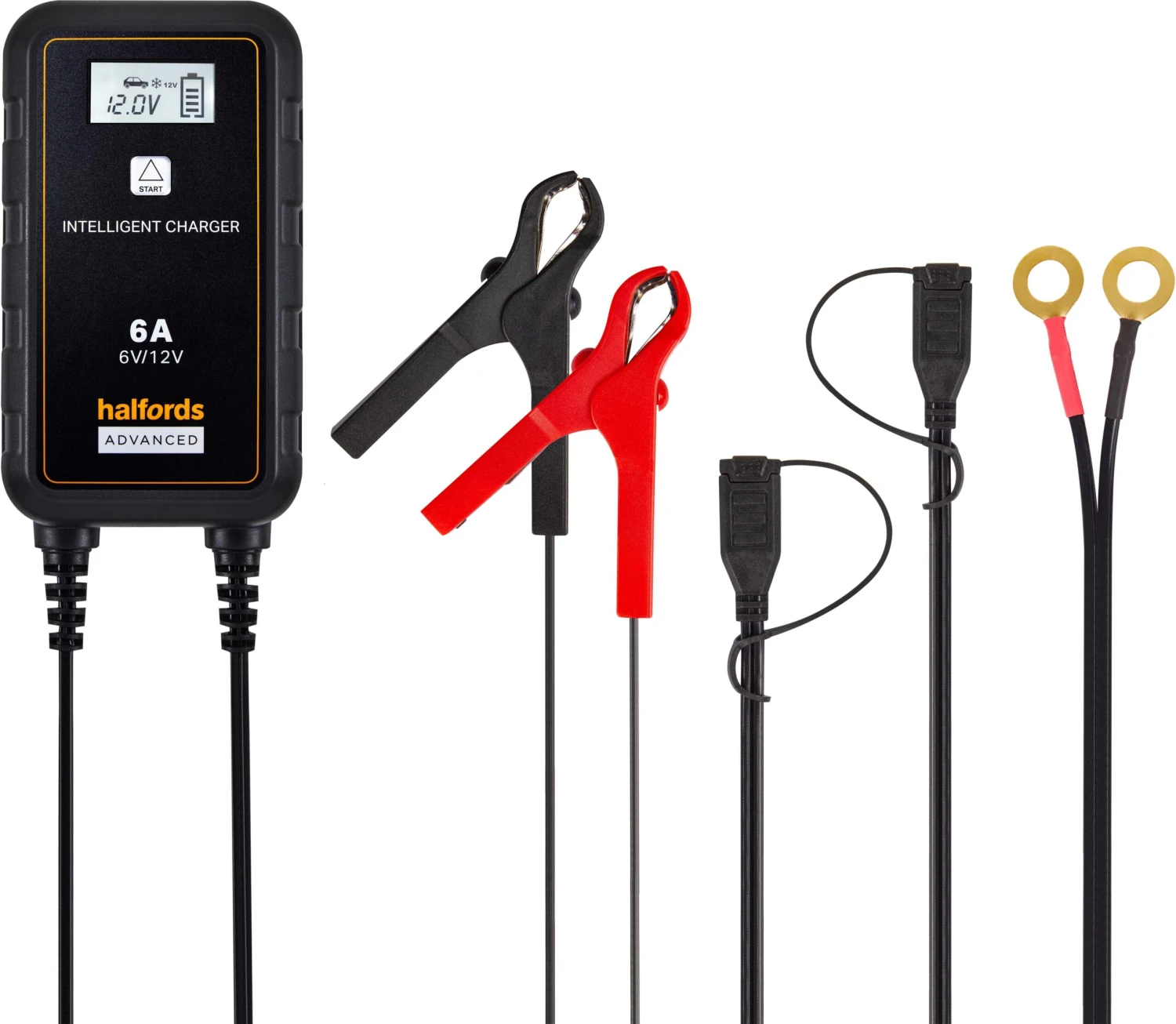 Halfords Smart Battery Charger 6A 5 Halfords Smart Battery Charger 6A - Image 3