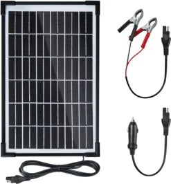 Halfords Solar Maintainer 10W -Auto Parts Store 496278d
