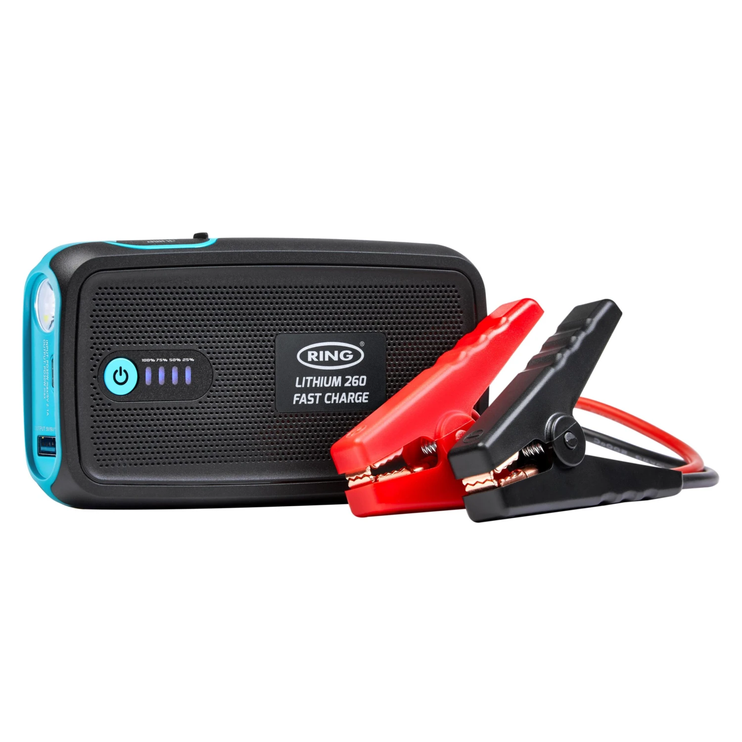Ring Fast Charge Jump Starter - 9,000mAh 3 Ring Fast Charge Jump Starter - 9,000mAh