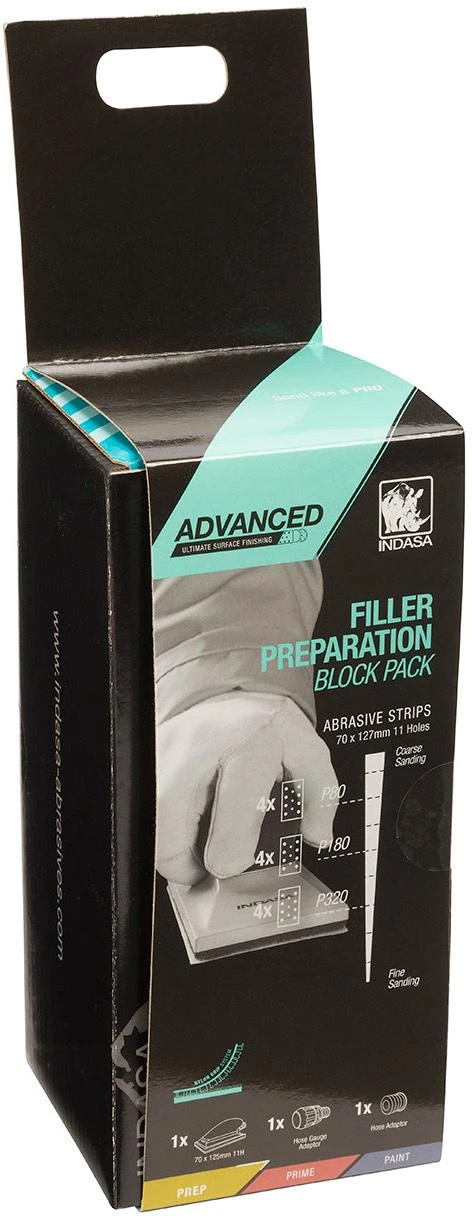 Indasa Advanced Filler Preparation Block Pack 3 Indasa Advanced Filler Preparation Block Pack