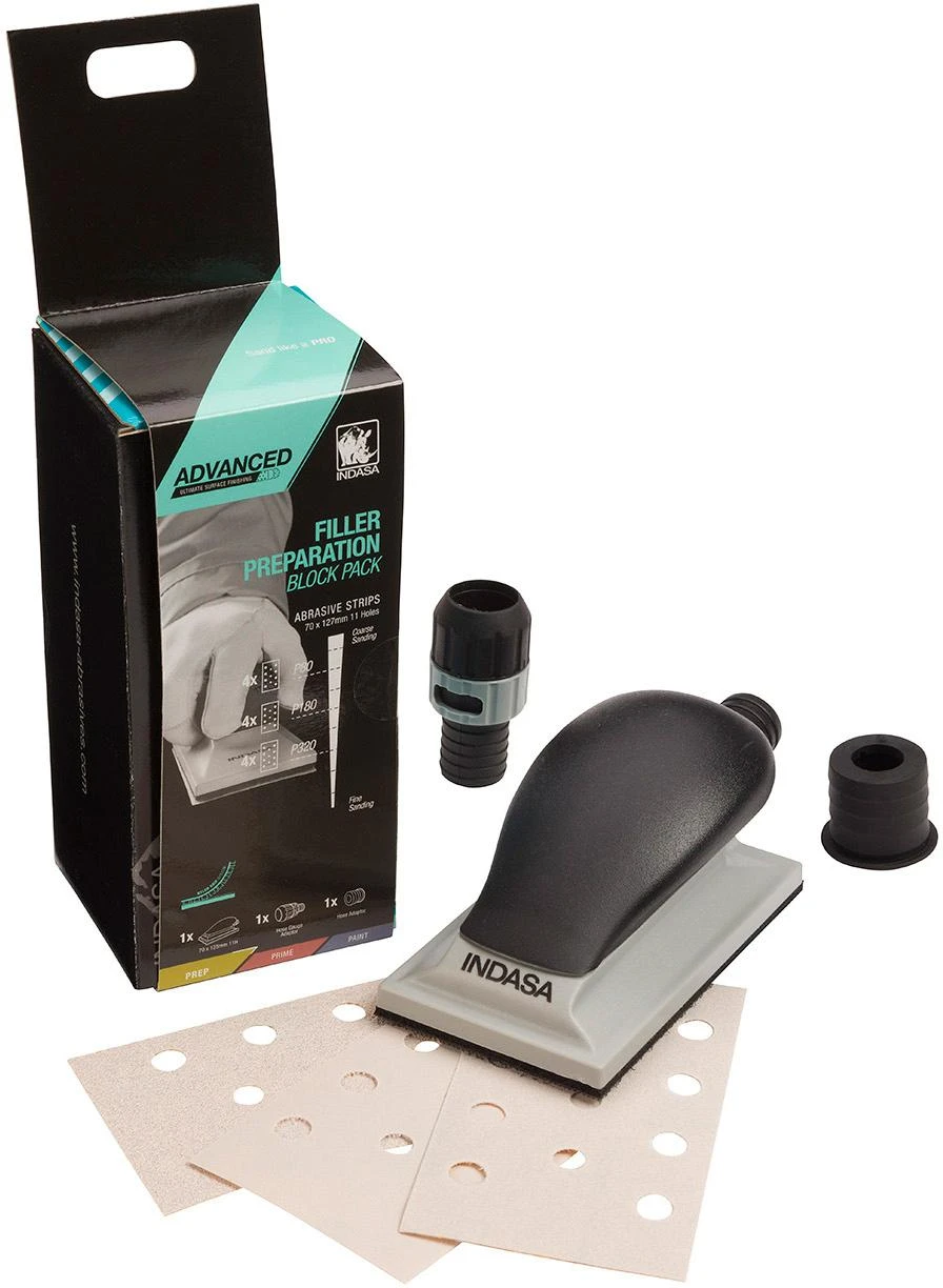 Indasa Advanced Filler Preparation Block Pack 4 Indasa Advanced Filler Preparation Block Pack - Image 2