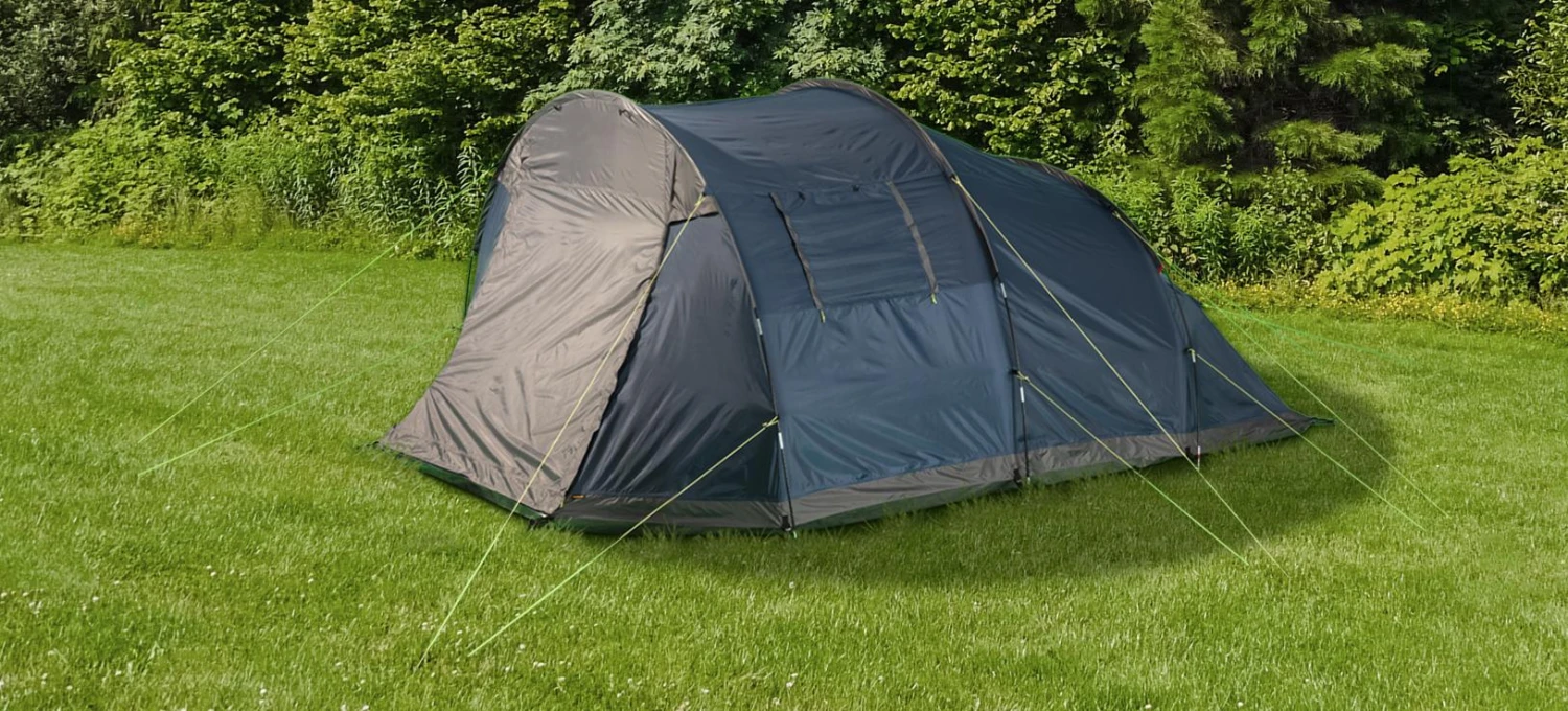 Halfords 4 Person Tunnel Tent With Canopy 4 Halfords 4 Person Tunnel Tent With Canopy - Image 2