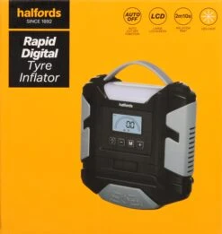 Halfords Rapid Digital Tyre Inflator -Auto Parts Store 514374e