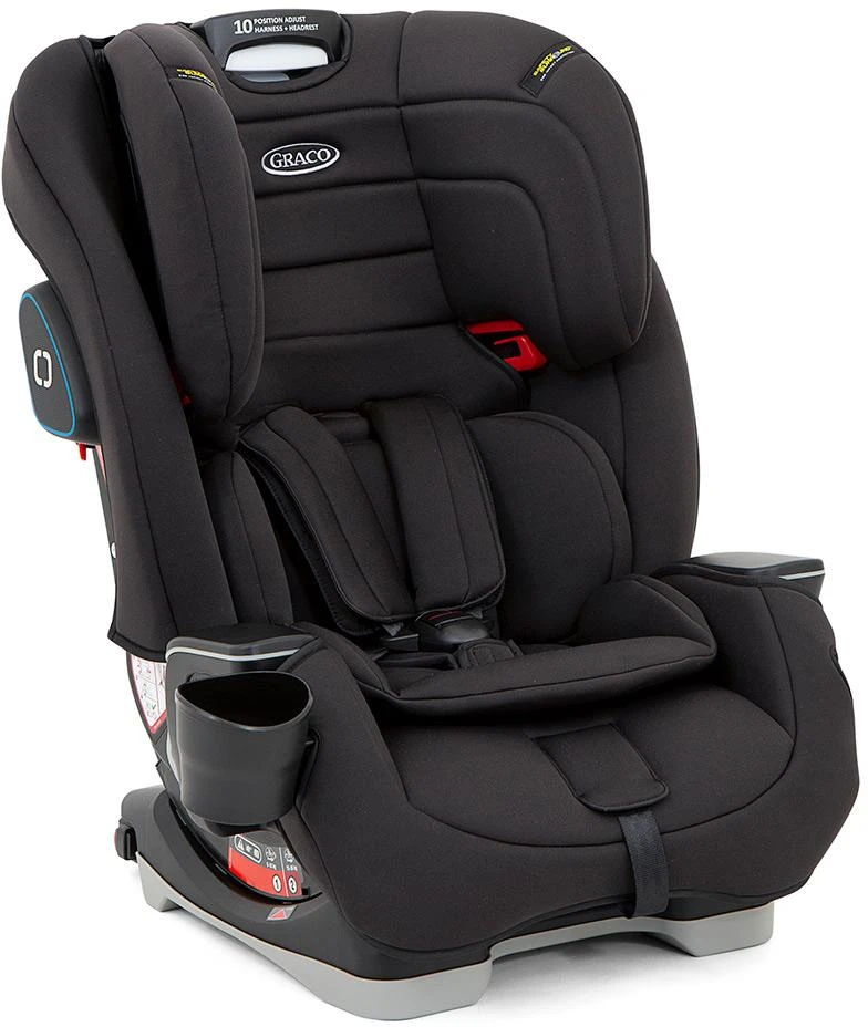 Graco Avolve Group 1/2/3 Car Seat - Black 3 Graco Avolve Group 1/2/3 Car Seat - Black