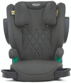 Graco Eversure I-Size High Back Booster Seat - Iron -Auto Parts Store 543454c