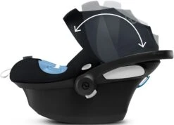 Cybex Aton M I-Size Group 0+ Car Seat - Deep Black -Auto Parts Store 548478b