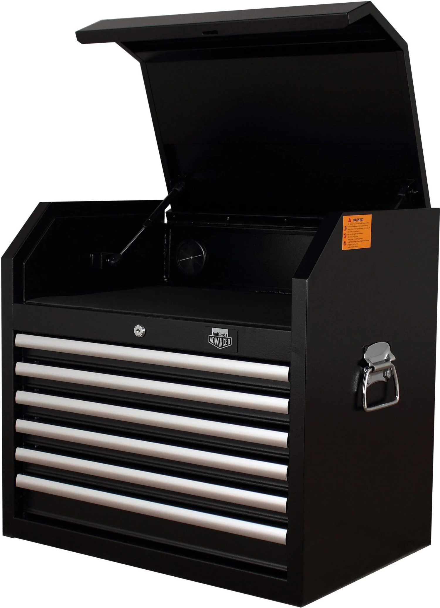 Halfords Advanced 6 Drawer Tool Chest - Black 5 Halfords Advanced 6 Drawer Tool Chest - Black - Image 3