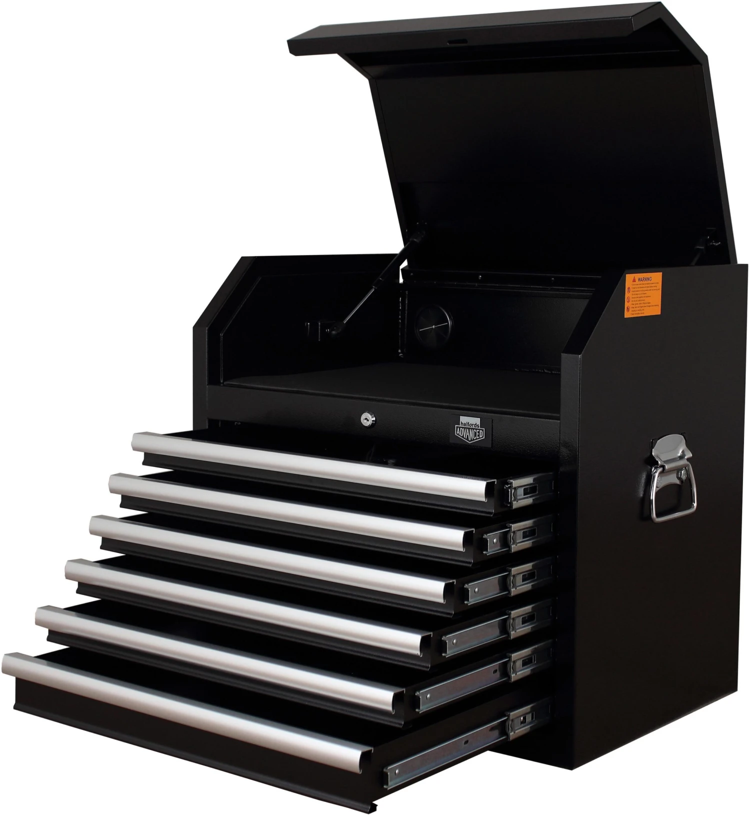 Halfords Advanced 6 Drawer Tool Chest - Black 6 Halfords Advanced 6 Drawer Tool Chest - Black - Image 4