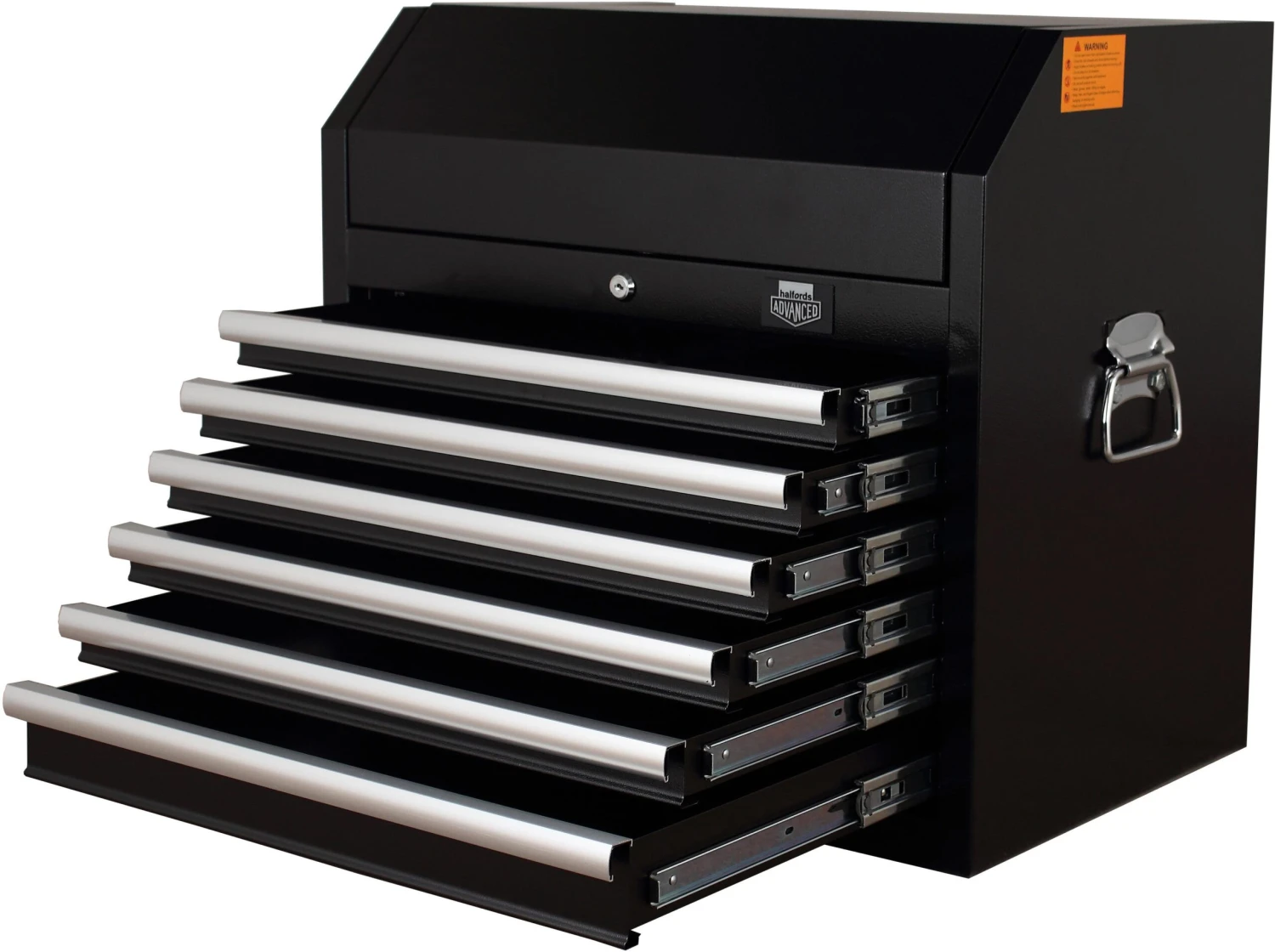 Halfords Advanced 6 Drawer Tool Chest - Black 7 Halfords Advanced 6 Drawer Tool Chest - Black - Image 5