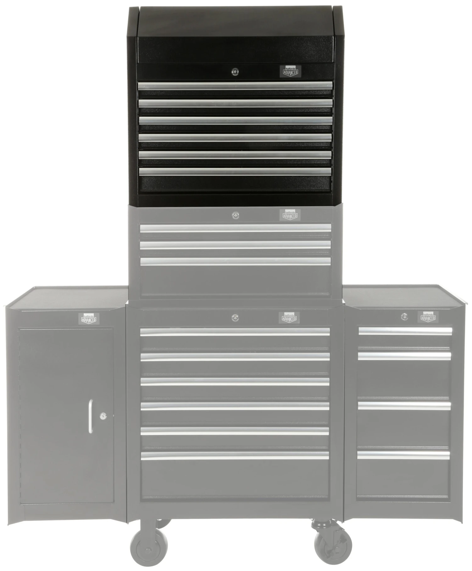 Halfords Advanced 6 Drawer Tool Chest - Black 11 Halfords Advanced 6 Drawer Tool Chest - Black - Image 9