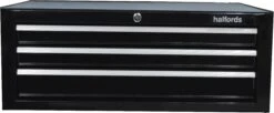 Halfords 3 Drawer Middle Chest - Black -Auto Parts Store 574118b