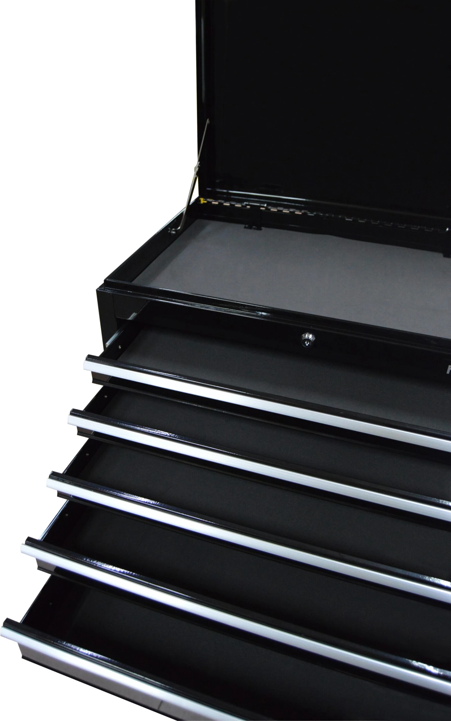 Halfords 5 Drawer Top Chest - Black 6 Halfords 5 Drawer Top Chest - Black - Image 4