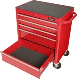 Halfords 5 Drawer Cabinet - Red -Auto Parts Store 575362a