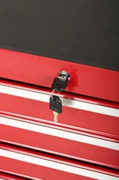 Halfords 5 Drawer Cabinet - Red -Auto Parts Store 575362d