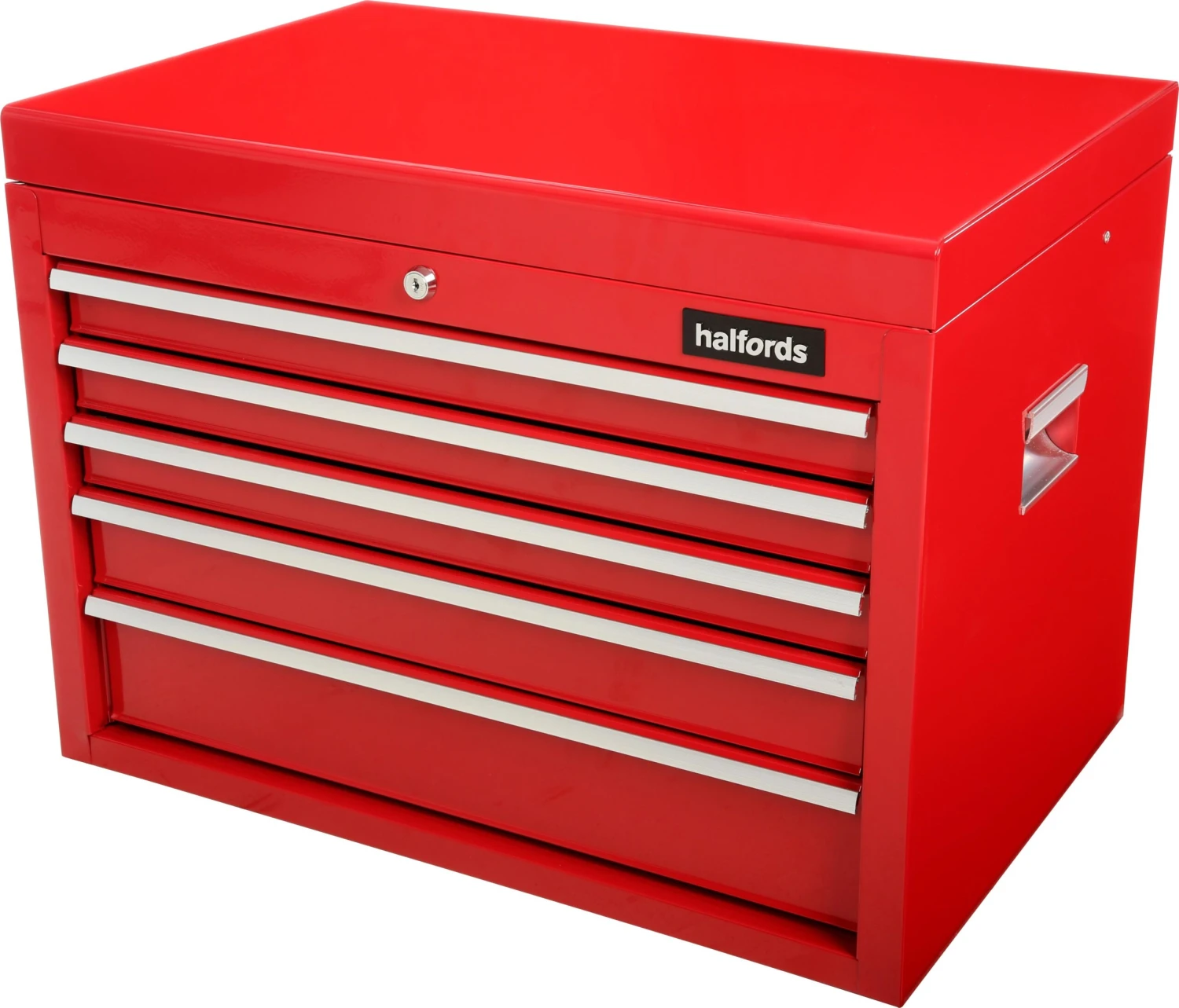 Halfords 5 Drawer Top Chest - Red 3 Halfords 5 Drawer Top Chest - Red
