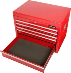 Halfords 5 Drawer Top Chest - Red 9 Halfords 5 Drawer Top Chest - Red -Auto Parts Store 575701a
