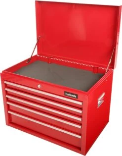 Halfords 5 Drawer Top Chest - Red 10 Halfords 5 Drawer Top Chest - Red -Auto Parts Store 575701b