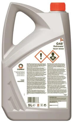 Comma G48 Antifreeze And Coolant RM 5L -Auto Parts Store 600399a