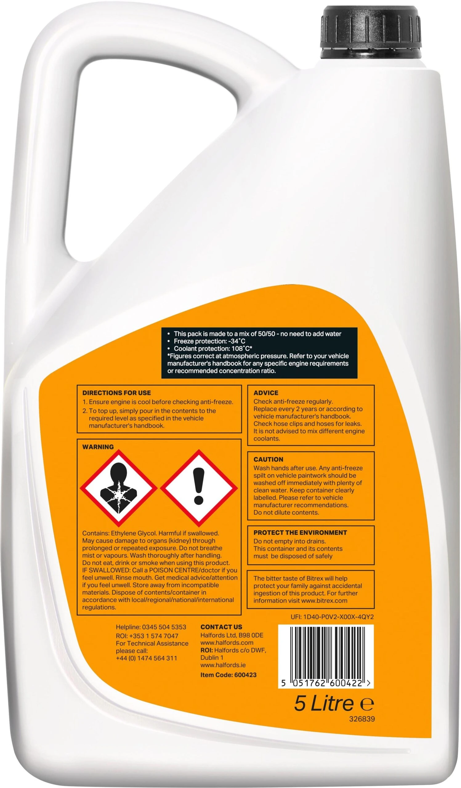 Hal Silicate Antifreeze RM 5L 4 Hal Silicate Antifreeze RM 5L - Image 2