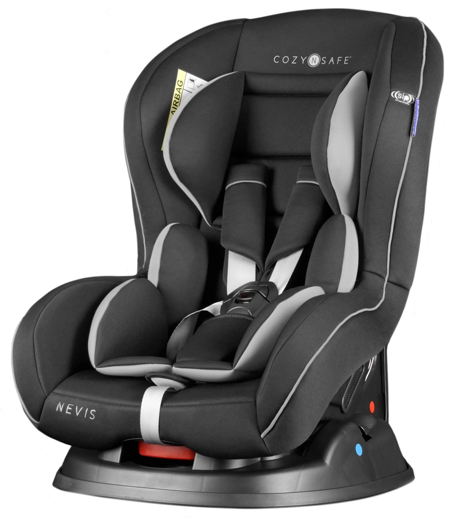 CozyNSafe Nevis Group 0+/1 Child Car Seat – Black/Grey 3 CozyNSafe Nevis Group 0+/1 Child Car Seat – Black/Grey