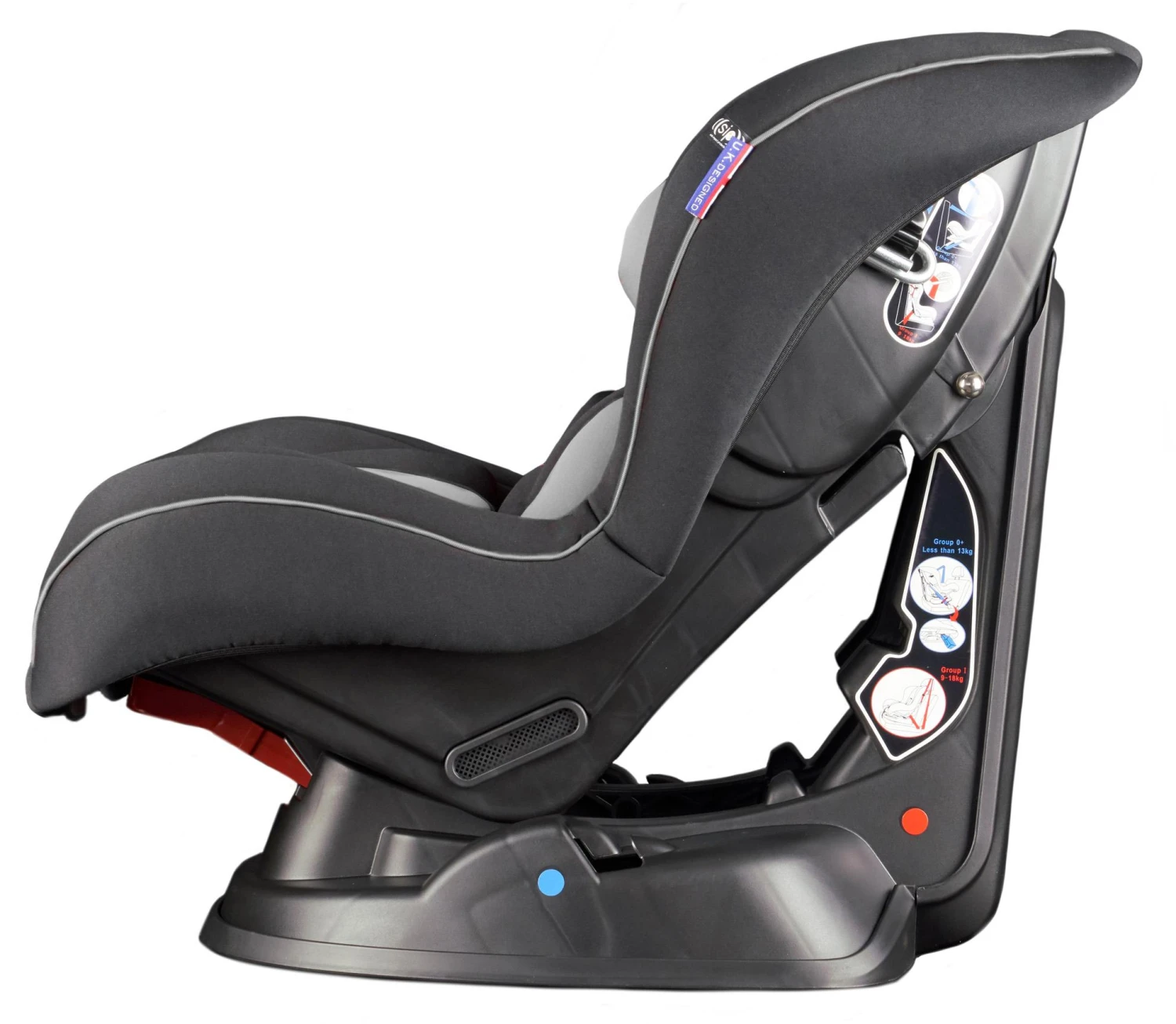 CozyNSafe Nevis Group 0+/1 Child Car Seat – Black/Grey 6 CozyNSafe Nevis Group 0+/1 Child Car Seat – Black/Grey - Image 4