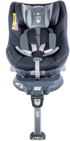 CozyNSafe Merlin 360° ISOFIX Group 0+/1 Child Car Seat - Black/Grey -Auto Parts Store 633686b