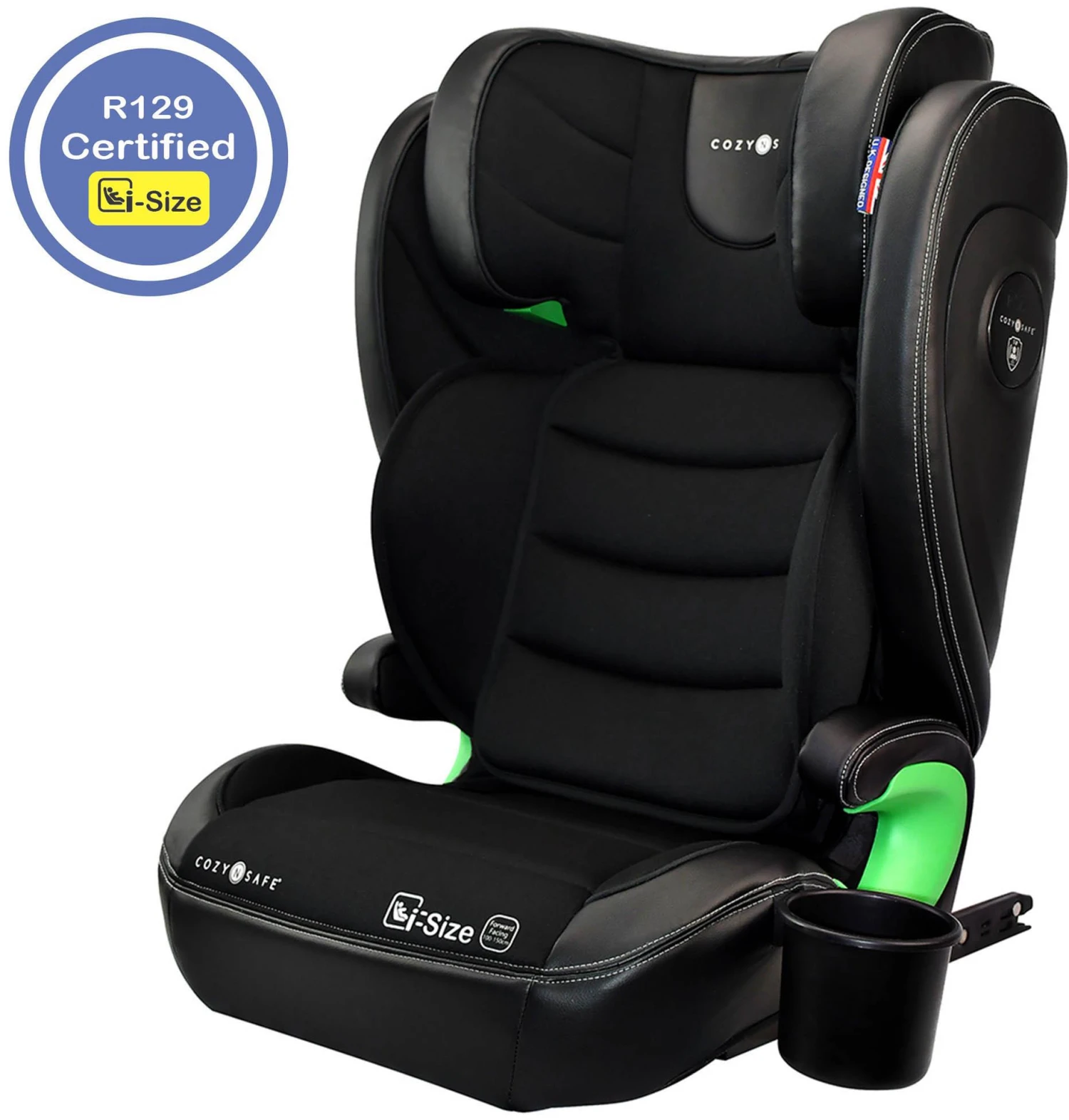 CozyNSafe Augusta I-Size 100-150cm High Back Booster Car Seat 3 CozyNSafe Augusta I-Size 100-150cm High Back Booster Car Seat