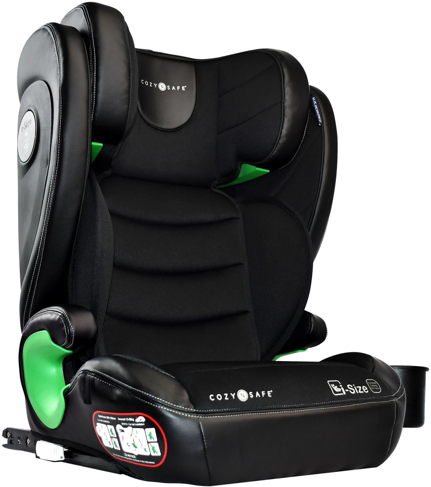 CozyNSafe Augusta I-Size 100-150cm High Back Booster Car Seat 9 CozyNSafe Augusta I-Size 100-150cm High Back Booster Car Seat - Image 7
