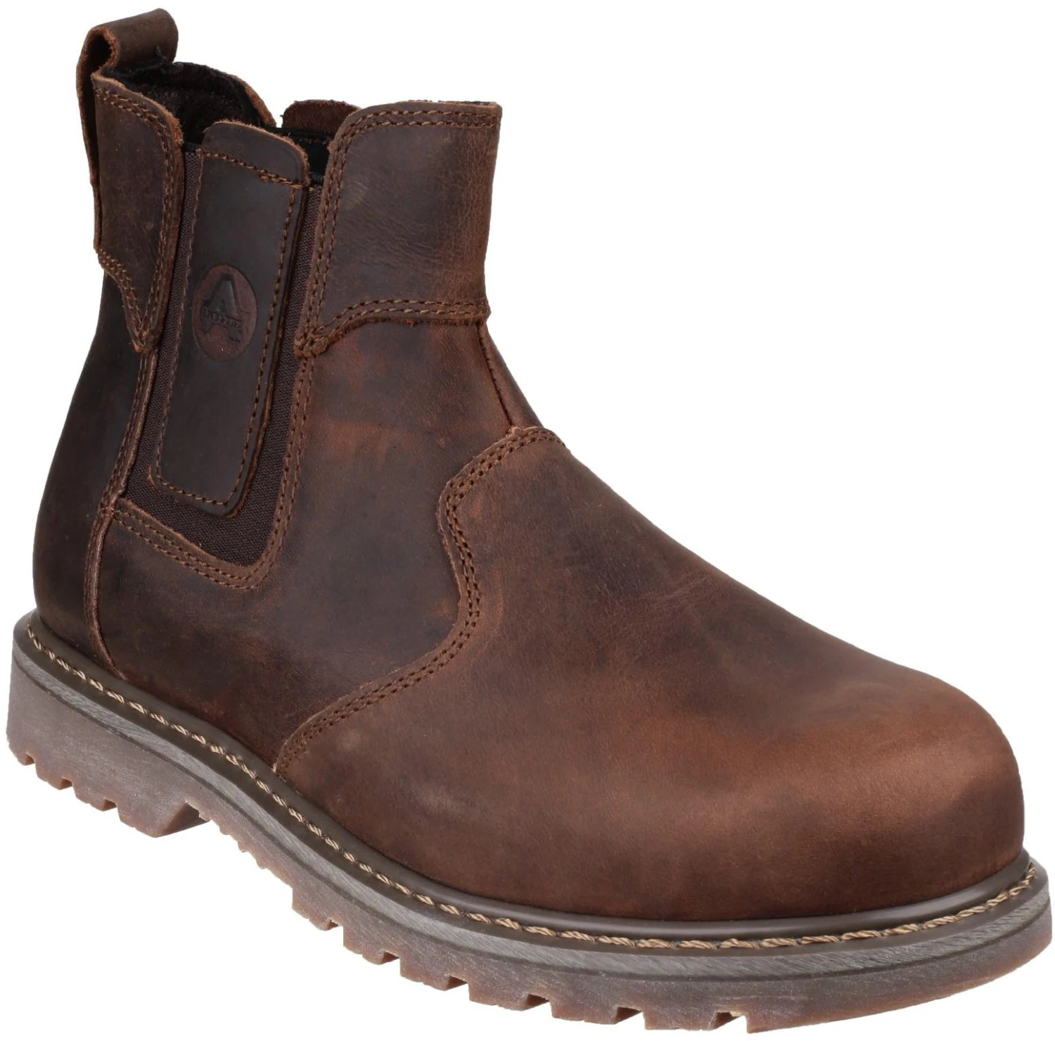 Ambler Safety Dealer Boot - Brown 3 Ambler Safety Dealer Boot - Brown