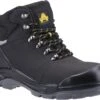 Ambler Water Resistant Safety Boot - Black 2 Ambler Water Resistant Safety Boot - Black -Auto Parts Store 642286