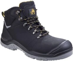 Ambler Water Resistant Safety Boot - Black -Auto Parts Store 642286e