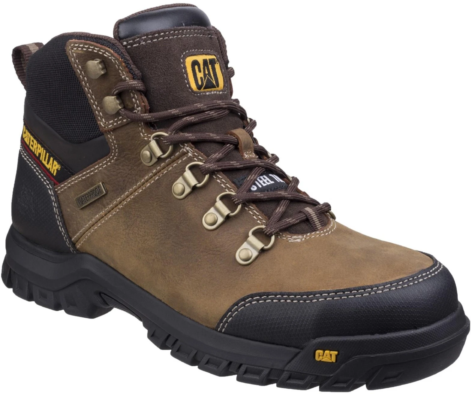 Caterpillar Framework Safety Boot - Brown 3 Caterpillar Framework Safety Boot - Brown